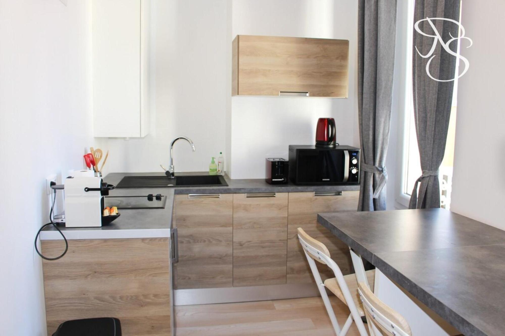 Beautiful Studio Cannes Center Bagian luar foto